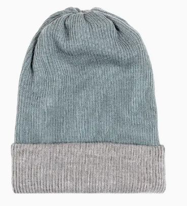 SHU Alpaca Beanie Reversible Rib