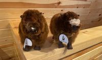 Small Capybara made with Alpaca Fur