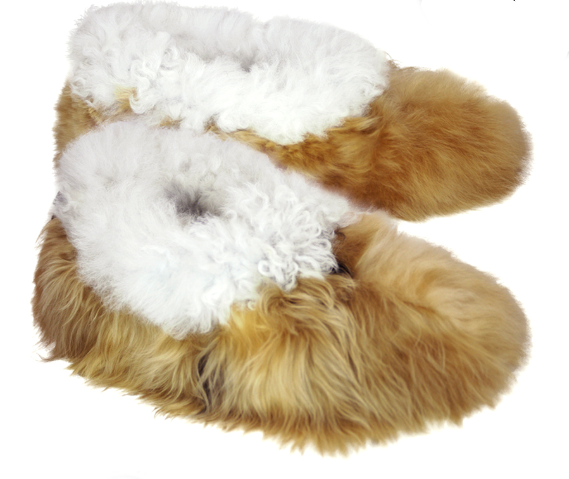 Alpaca Fur Slippers