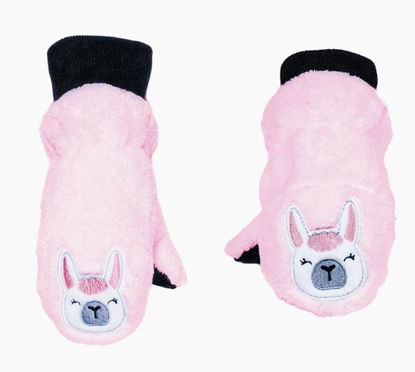 Llama Winter Mittens