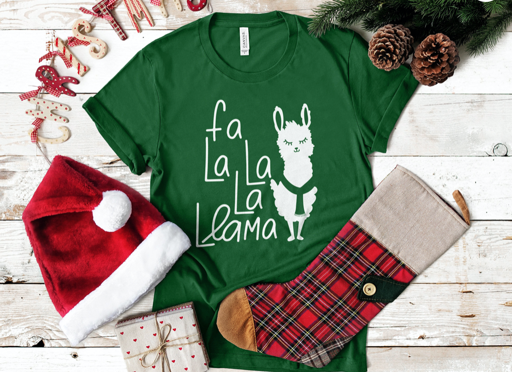 Fa La La Llama T-shirt