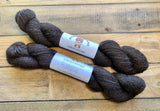 100% Alpaca Yarn 2 Ply Sport Weight Dusty Black