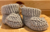 Alpaca Baby Booties