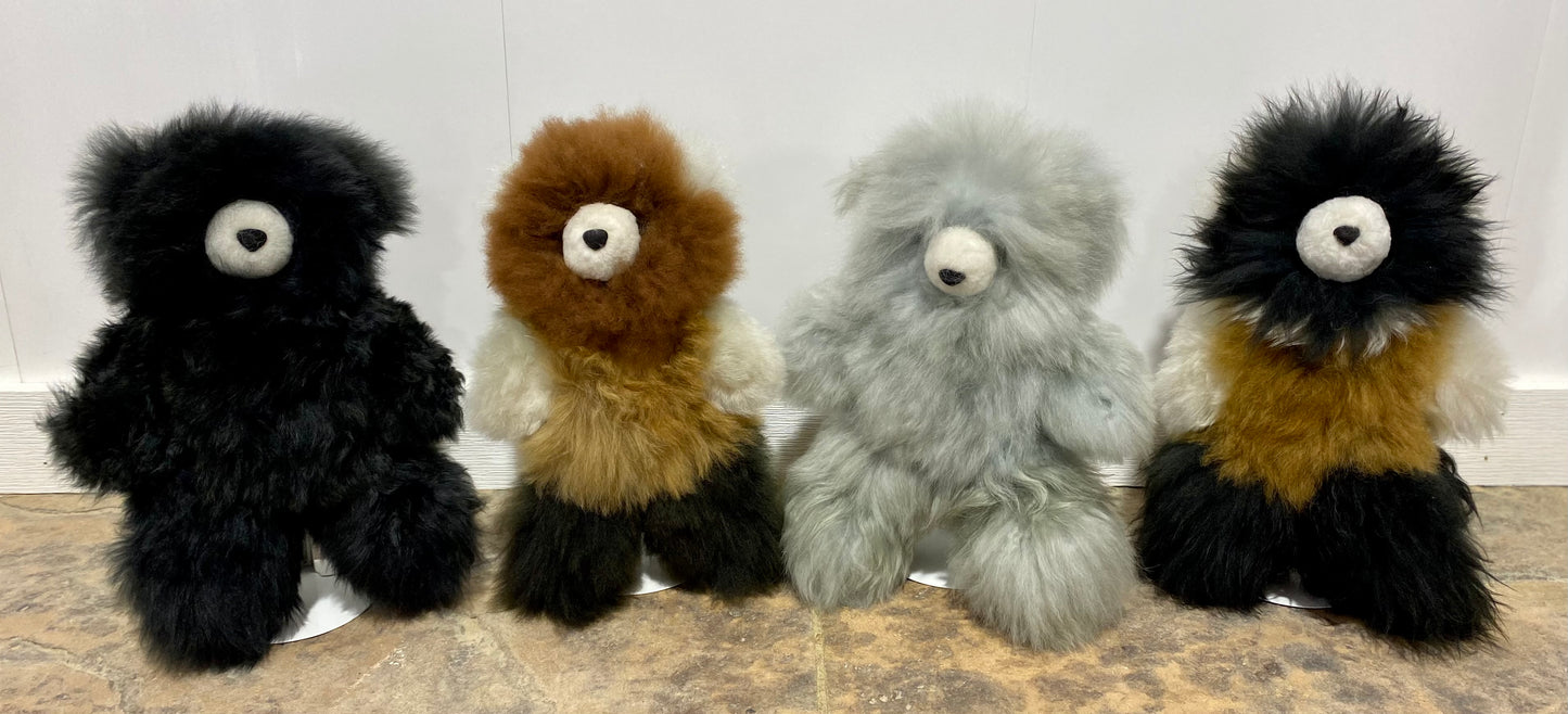 Medium Bear made with Alpaca Fiber